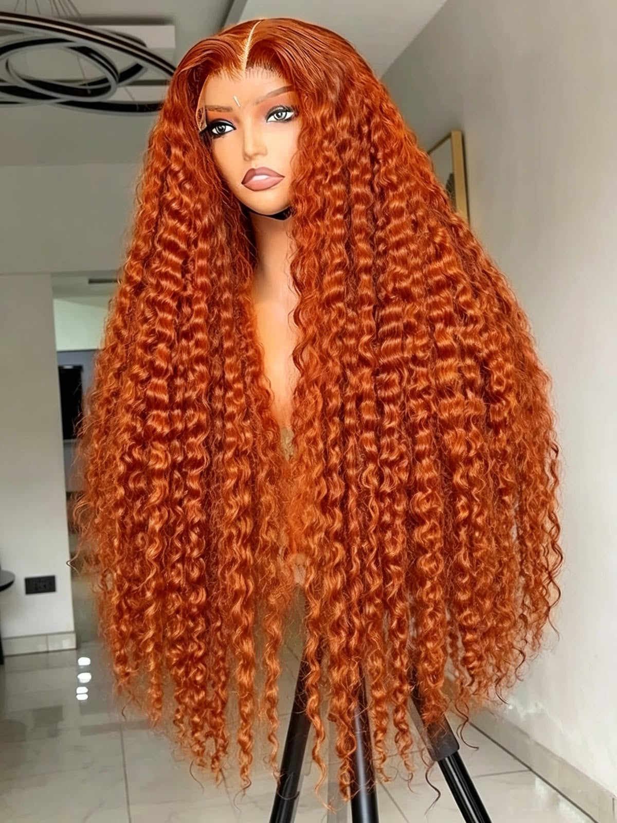 Ginger Curls (Human Hair Blend)