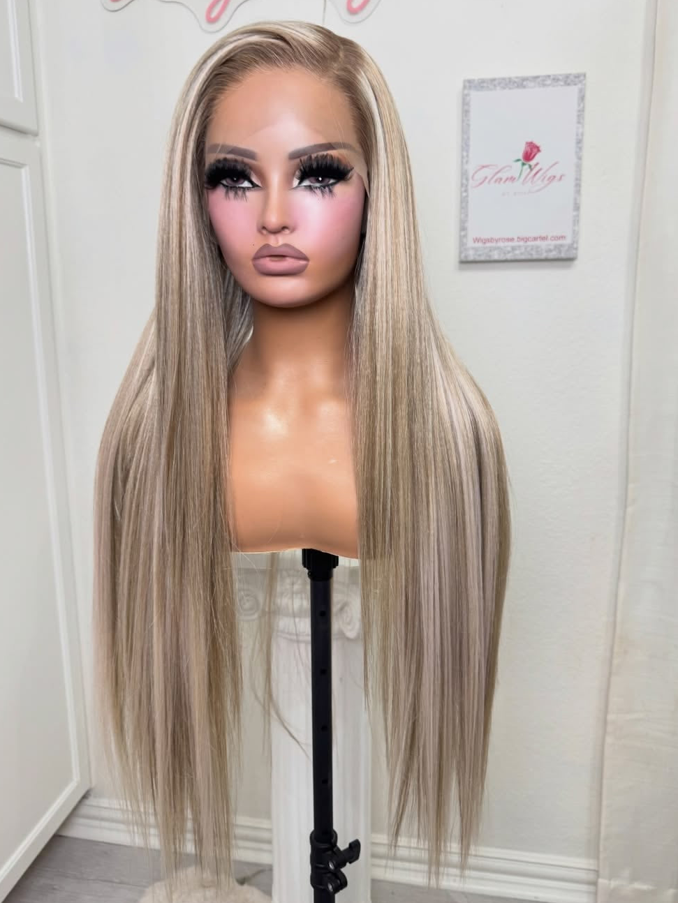 Piano Highlight wig (Human Blend)
