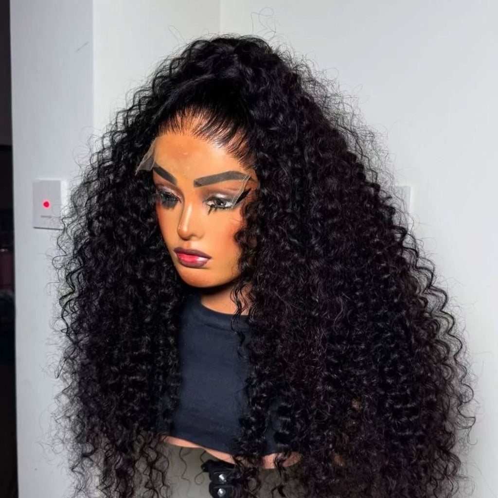 Rihanna 1B Curls (Human Hair Blend)